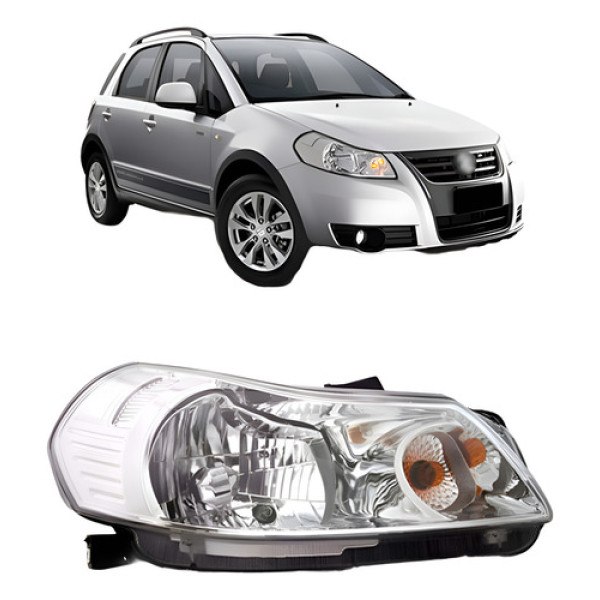 Farol Dianteiro Suzuki Sx4 2008 A 2015 Manual