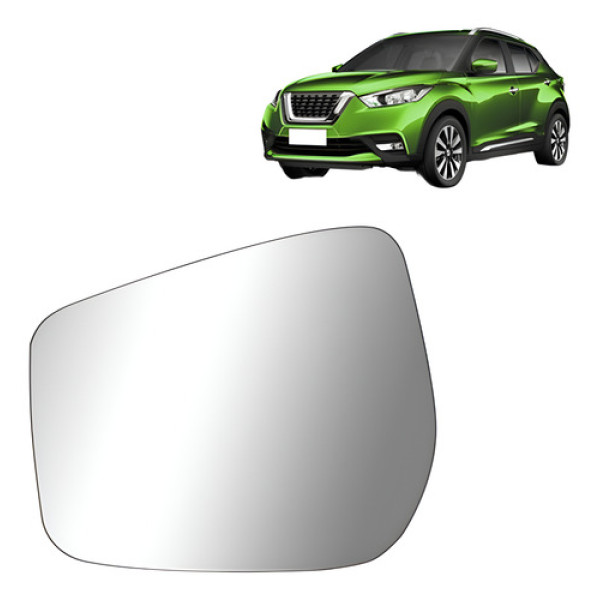Lente Retrovisor Para Nissan Kicks 2017 2018 2019 Novo