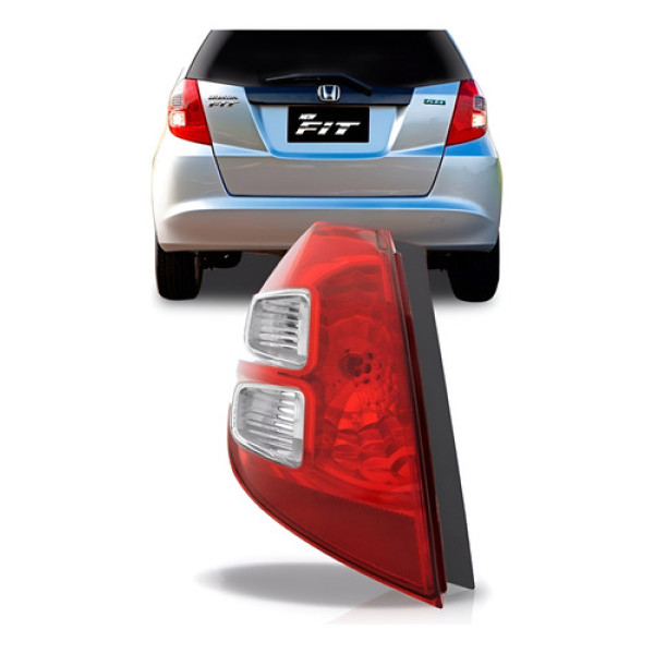 Lanterna Traseira New Fit 2009 2010 2011 2012 2013