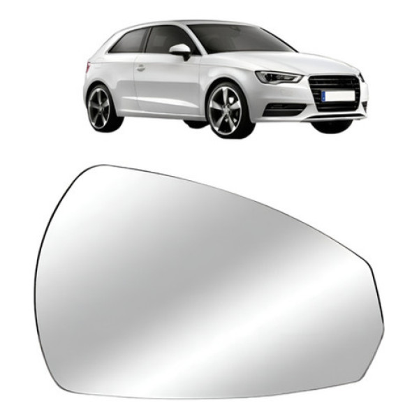 Lente De Retrovisor Audi A3 2013 A 2016