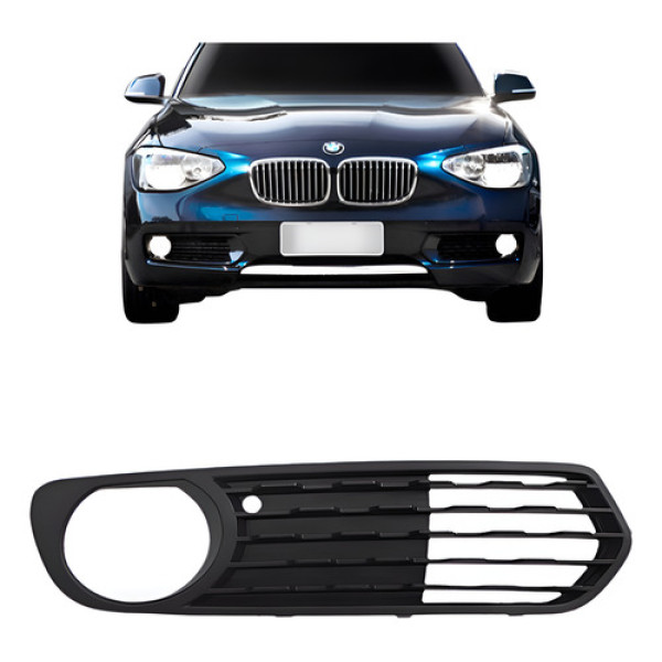 Grade Moldura Milha Bmw 116 118 120 2012 2013 2014 2015