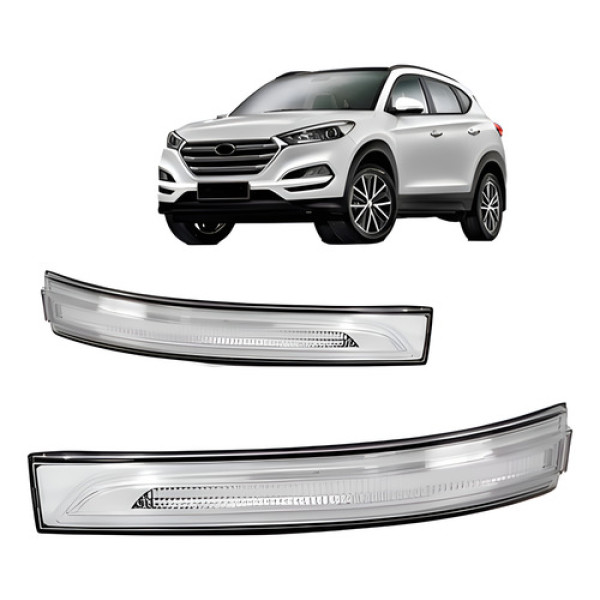 Par Pisca Retrovisor Tucson 2017 2018 19 20 21 22 2023 2024