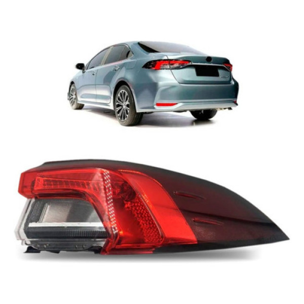 Lanterna Traseira Corolla 2020 2021 Canto Sem Led C/garantia
