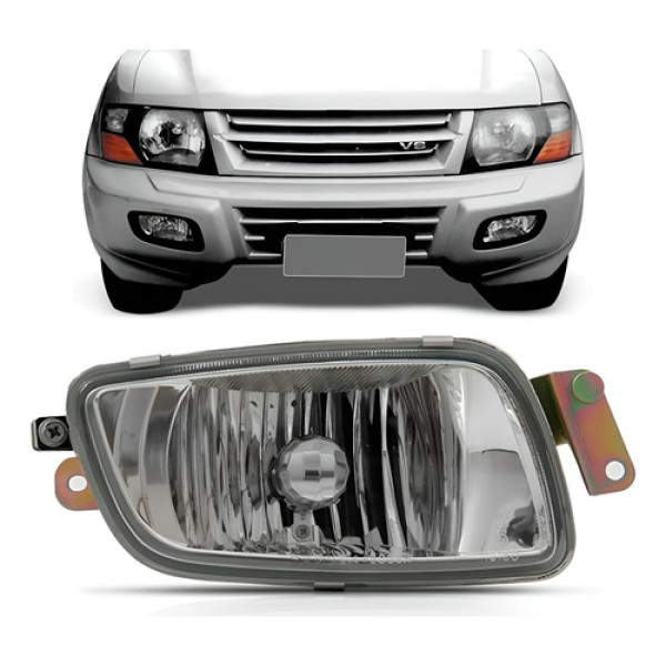 Farol Milha Pajero Full 2001 2002 Modelo Original