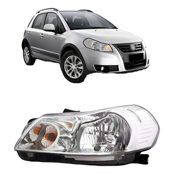 Farol Dianteiro Suzuki Sx4 2008 A 2015 Manual