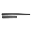 Jogo Friso Lateral Fox 2pts 2004 05 06 07 08 2009 4pcs Preto