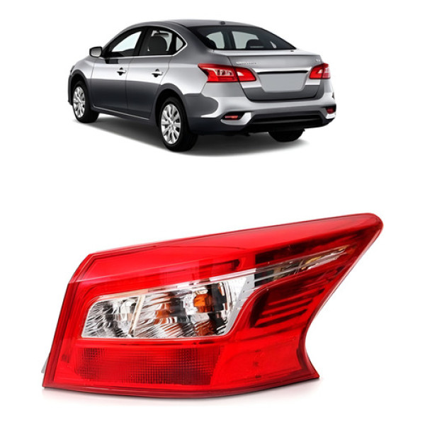 Lanterna Traseira Sentra 2017 2018 Canto Com Led Direito/passageiro