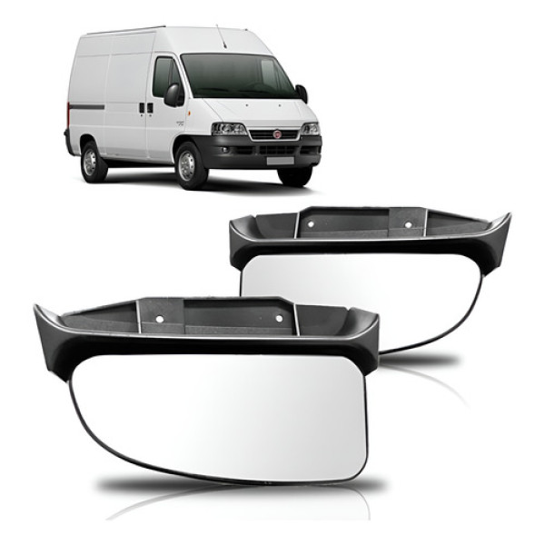Par Lente Retrovisor Ducato 2003 A 2014 Inferior.
