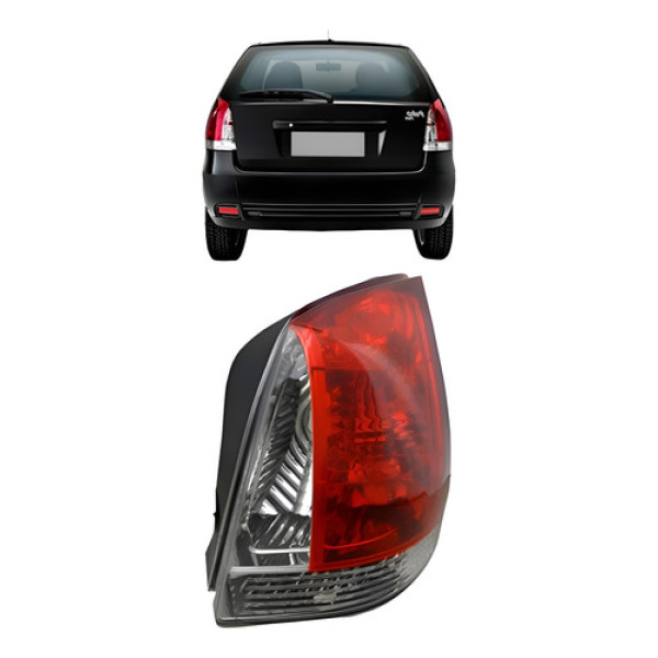 Lanterna Para Palio G3 04 A  2010 2011 2012 2013 Fume Ld