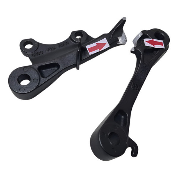 Bacalhau Dianteiro Dir Zx6r Zx 6 19/25 Orig Quebrado 57943 Preto