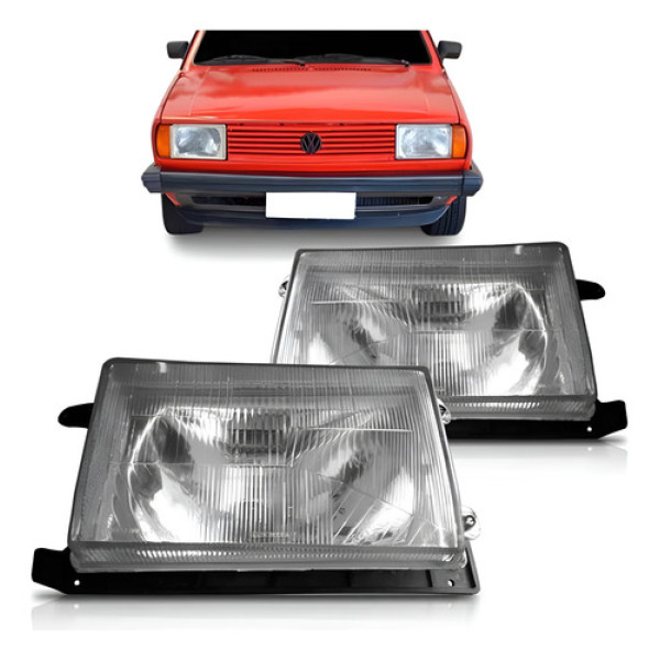 Farol Gol 1985 1986 Foco Simples Motor Á Agua