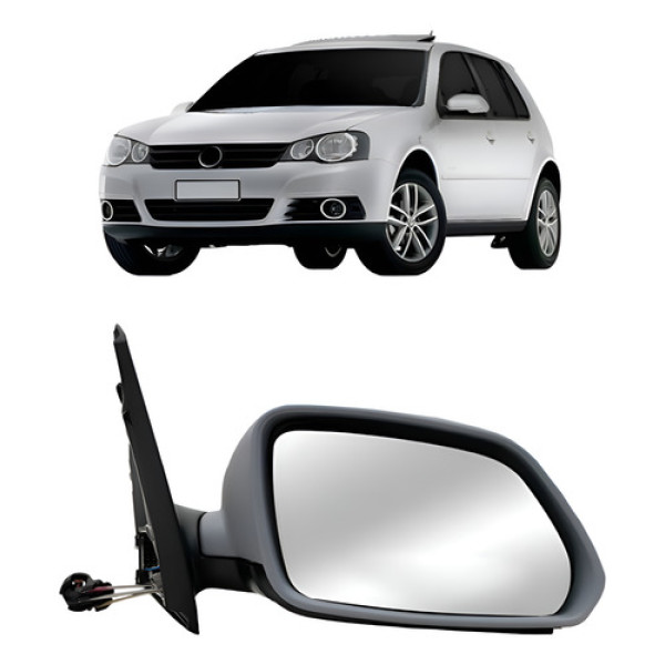 Retrovisor Golf C/controle Com Pisca 2008 A 2013
