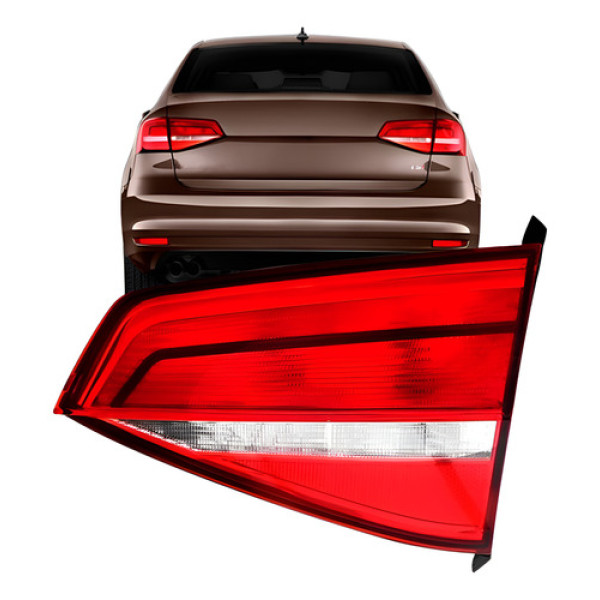 Lanterna Traseira Jetta 2015 16 2017 Tampa Bicolor Promoção