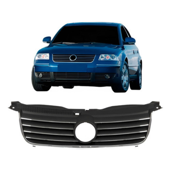 Grade Radiador Passat 2001 2002 03 04 2005 Com Friso Cromado