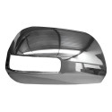 Aplique Capa Cromado Retrovisor Hilux 2013 A 2016 Com Furo