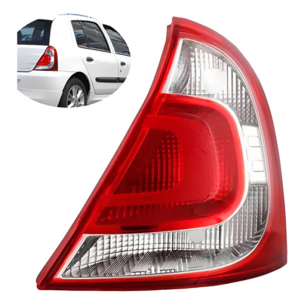 Lanterna Traseira Clio 2012 2013 2014 2015 2016 Lado Direito Direito/passageiro Bicolor
