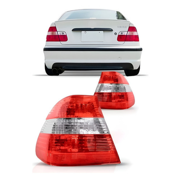 Lanterna Traseira Bmw S3 2002 A 2005 Cristal Canto