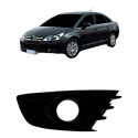 Moldura Grade Citroen C4 Pallas E Hatch Com Furo Milha