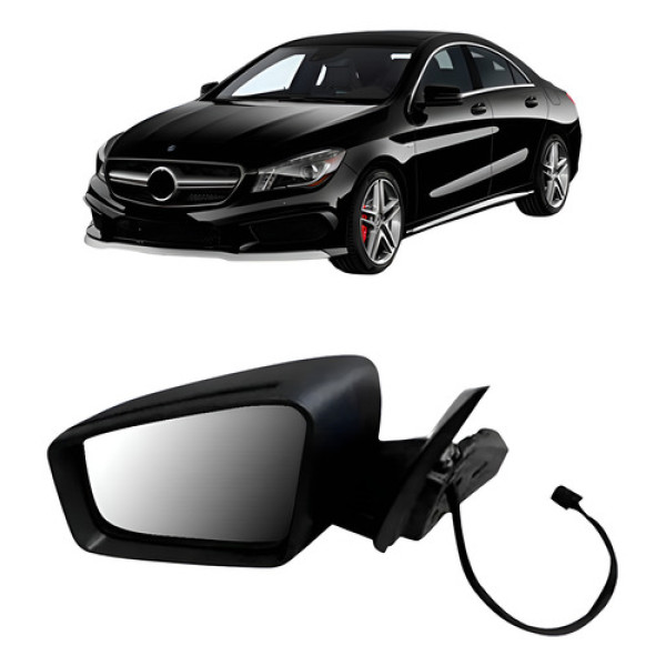 Retrovisor Cla 2014 A 2017 Eletrico Retratil Com Aquecimento