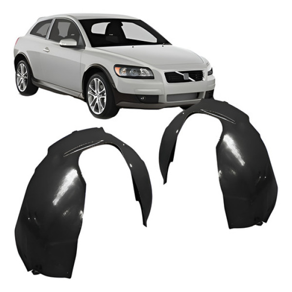 Par Parabarro Dianteiro Volvo C30 2008 2009 2010