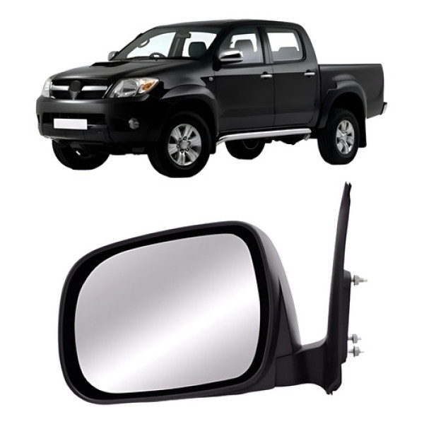 Retrovisor Fixo Hilux 2004 2005 2006 2007 08 2009 2010 2011