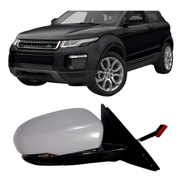 Retrovisor Evoque 2014 A 2022 Eletrico Retratil Com Pisca