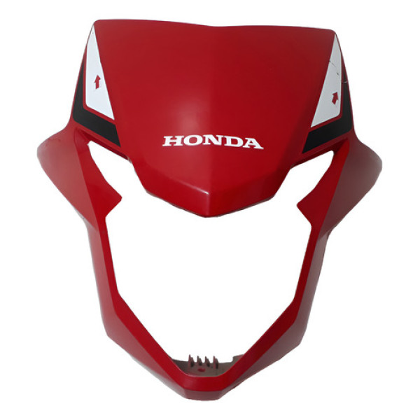 Carenagem Frontal Farol Honda Xre 300 19/23 Detalhe 60642 Vermelho