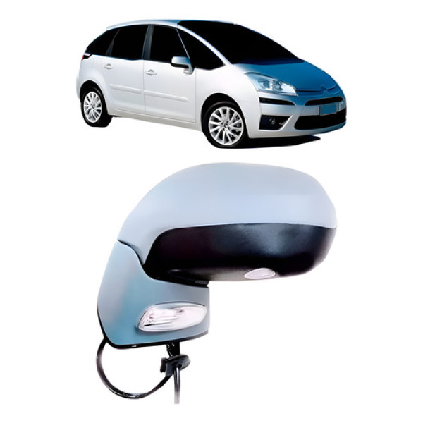 Retrovisor Citroen C4 Picasso Grand 2006 A 2011 S/fechamento