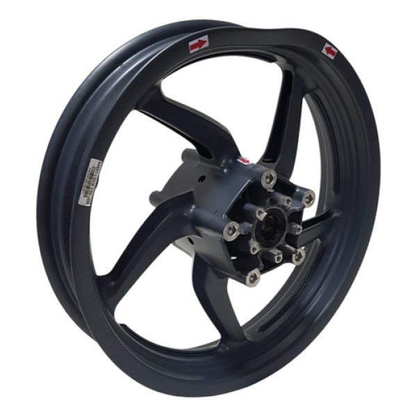 Roda Dianteira Kymco Ak 550 22/24 Original Trincada 55073