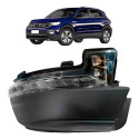 Capa Inferior Retrovisor T-cross 2019 2020 Com Pisca Sem Luz