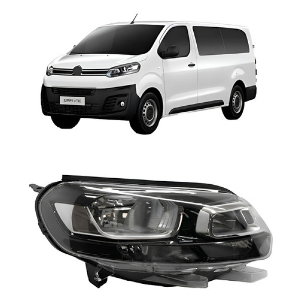 Farol Elétrico C/ Motor Jumpy 2018 A 2022