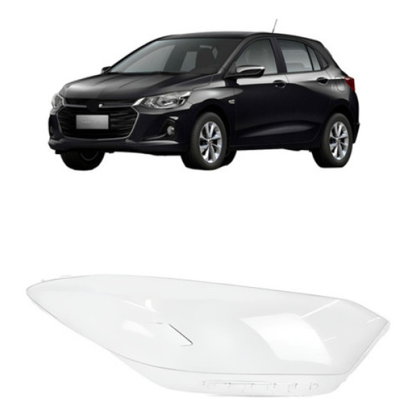 Lente Farol Para Chevrolet Onix 2020 A 2024