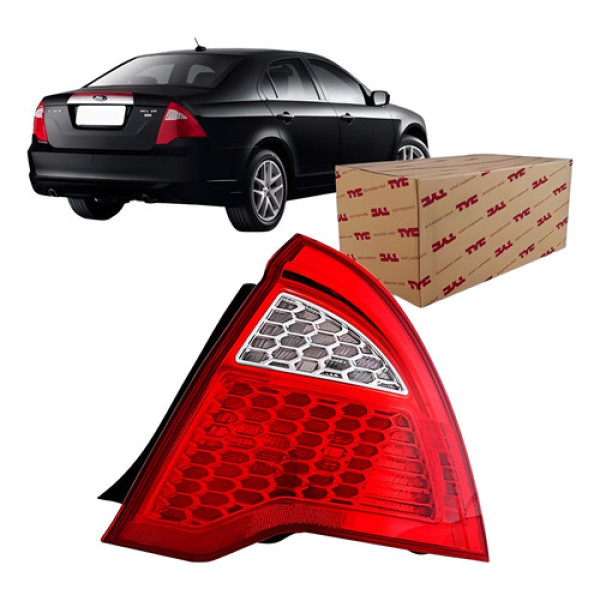 Lanterna Ford Fusion 2010 2011 2012 Lado Direito Direito/passageiro Vermelho