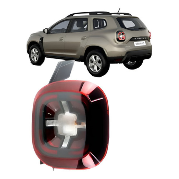 Lanterna Traseira C/ Led Duster 2021 2022