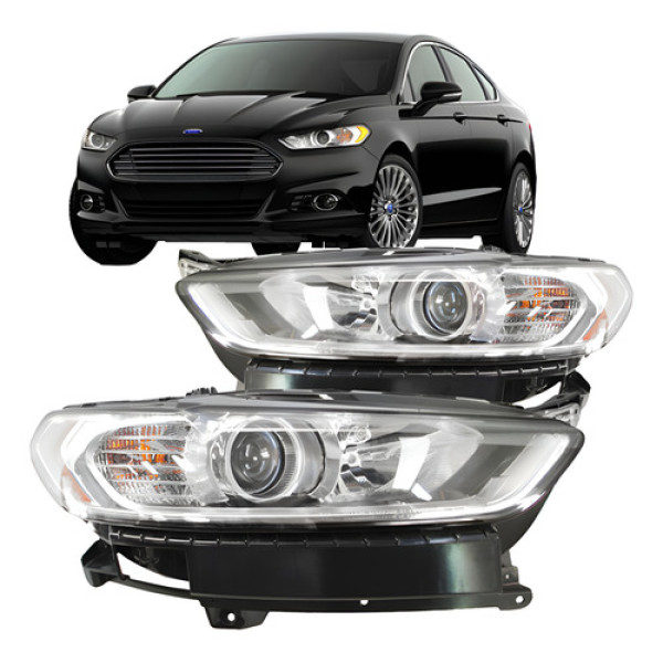 Farol Para Ford Fusion 2013 2014 2015