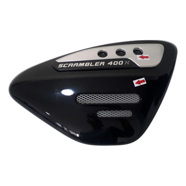 Carenagem Tampa Lateral Triumph Scrambler 400x L/d Ori 60114 Preto