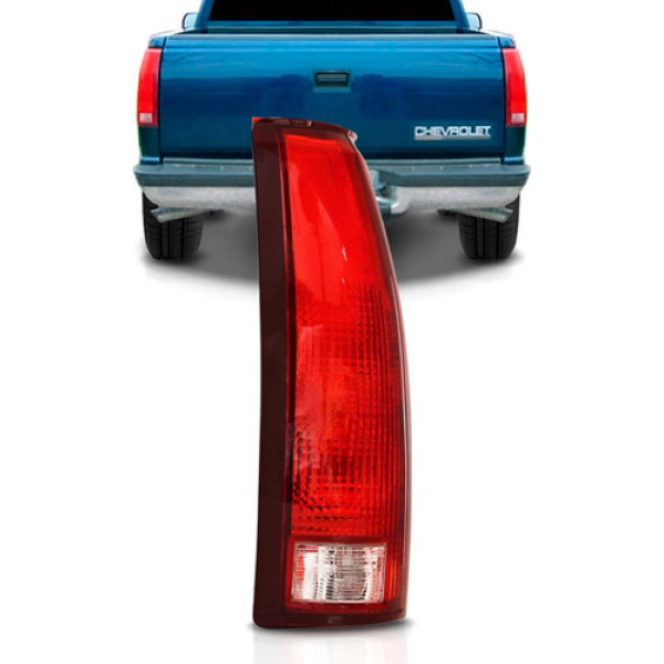 Lanterna Traseira Silverado 1997 A 2004 Bicolor