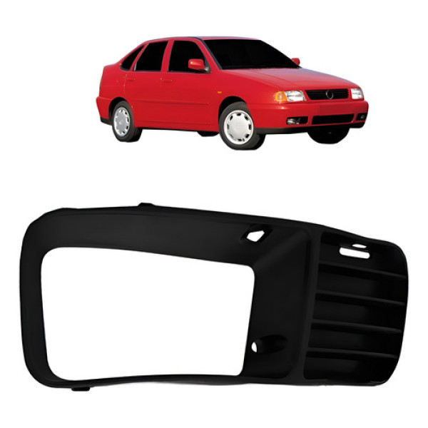 Grade Farol Milha C/ Furo Polo 1997 1998 1999 2000 2001 2002