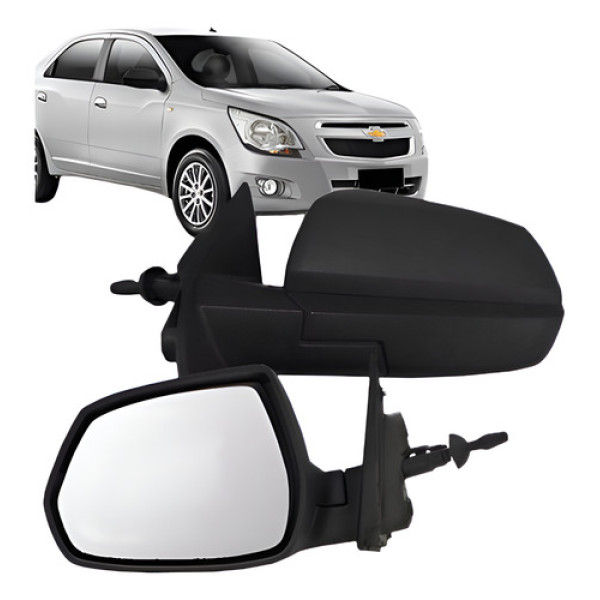 Retrovisor Cobalt 2012 2013 2014 Controle Manual Novo Ld.