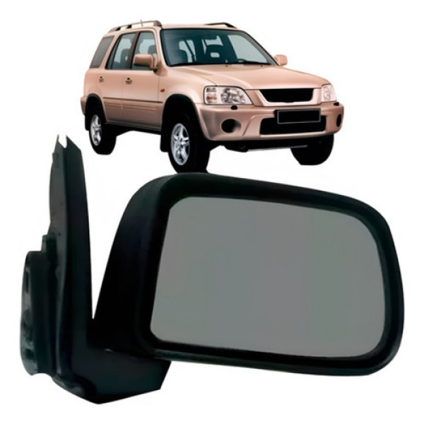 Retrovisor Honda Crv Si 1997 98 99 20 2001 Eletrico Preto
