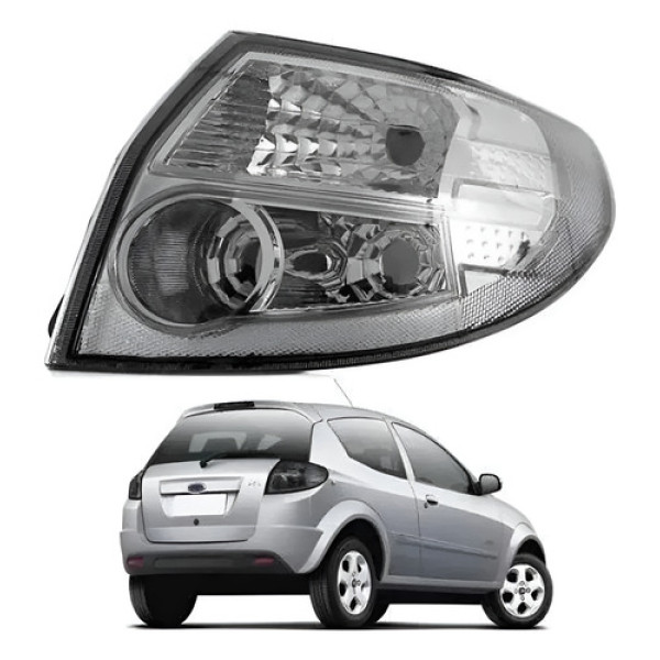 Lanterna Traseira Ford Ka 2008 09 10 2011 2012 Cristal Lado