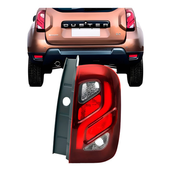Lanterna Traseira Duster 2015 A 2016 Com Led Direito/passageiro