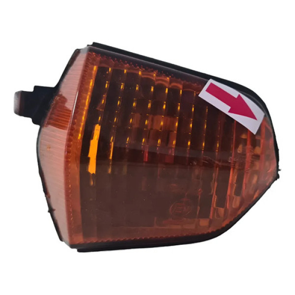 Pisca Dianteiro Esquerdo Honda Pop 110i Orig Detalhes 61228 Preto