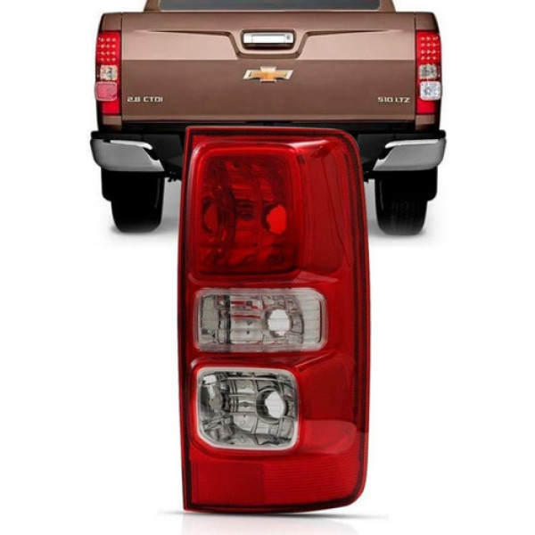 Lanterna Traseira S10 2012 A 2016 C/led C/luz De Neblina
