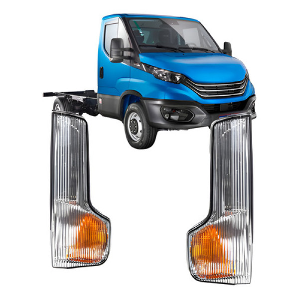 Par Pisca Retrovisor Para Iveco Daily 2020 A 2021