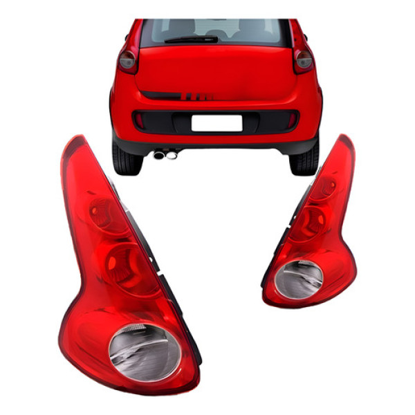 Sinaleira Traseira Palio 2012 2013 2014 2015 2016 Bicolor Re