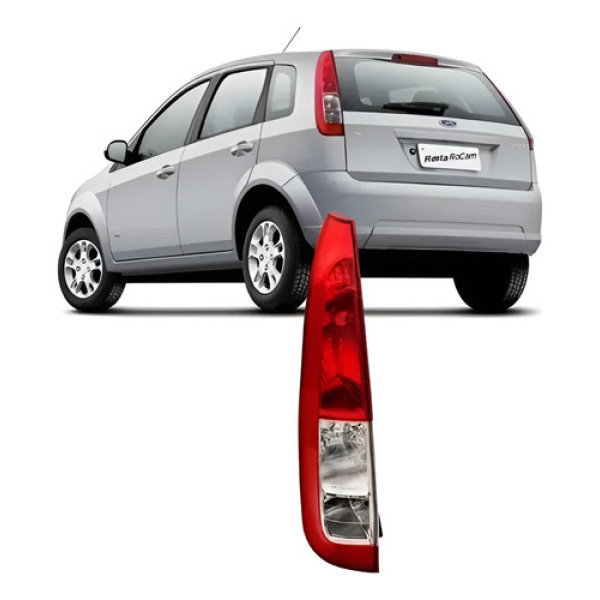 Lanterna Traseira Ford Fiesta Hatch 2007 A 2013 Rubi Lado