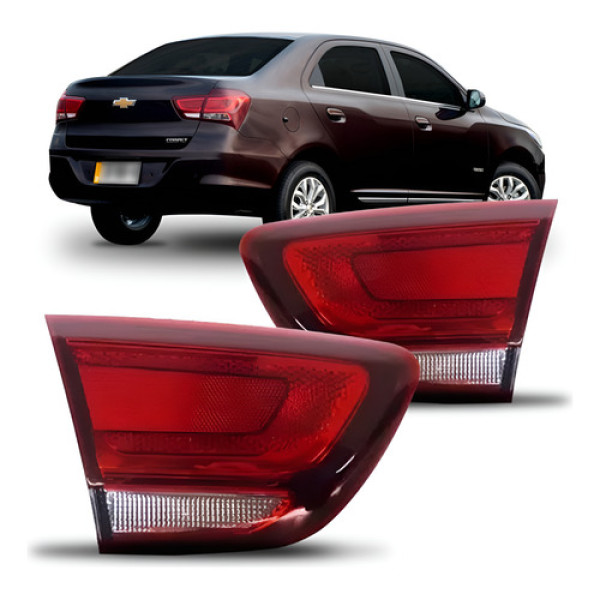 Sinaleira Traseira Cobalt 2017 2018 Tampa Fixa Promoção