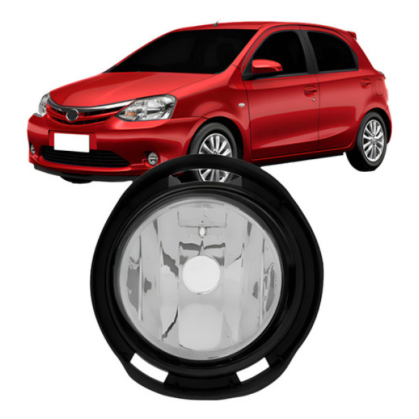 Farol Milha Auxiliar Etios 2012 2013 2014 2015 2016 2017