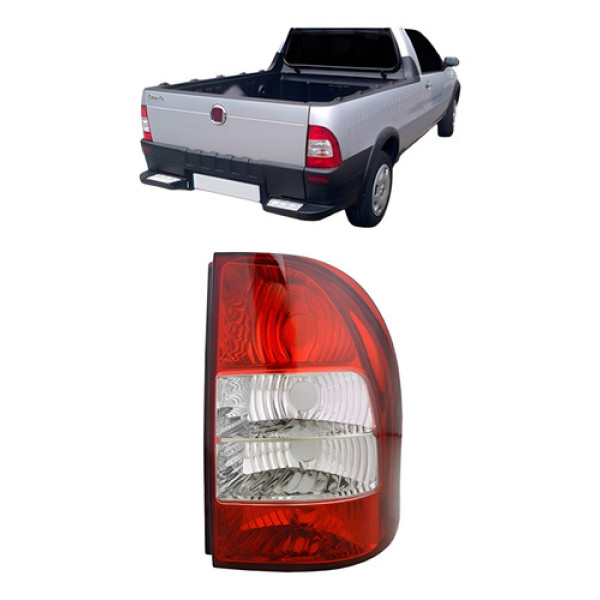 Lanterna Traseira Strada 2005 2006 2007 2008